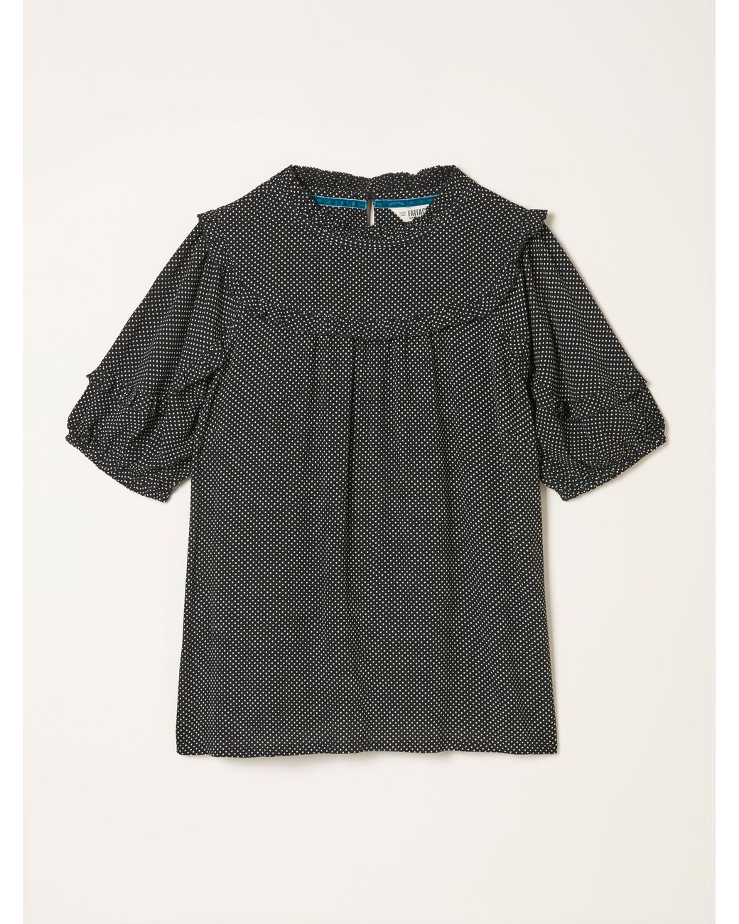 FatFace Black Susie Blouse