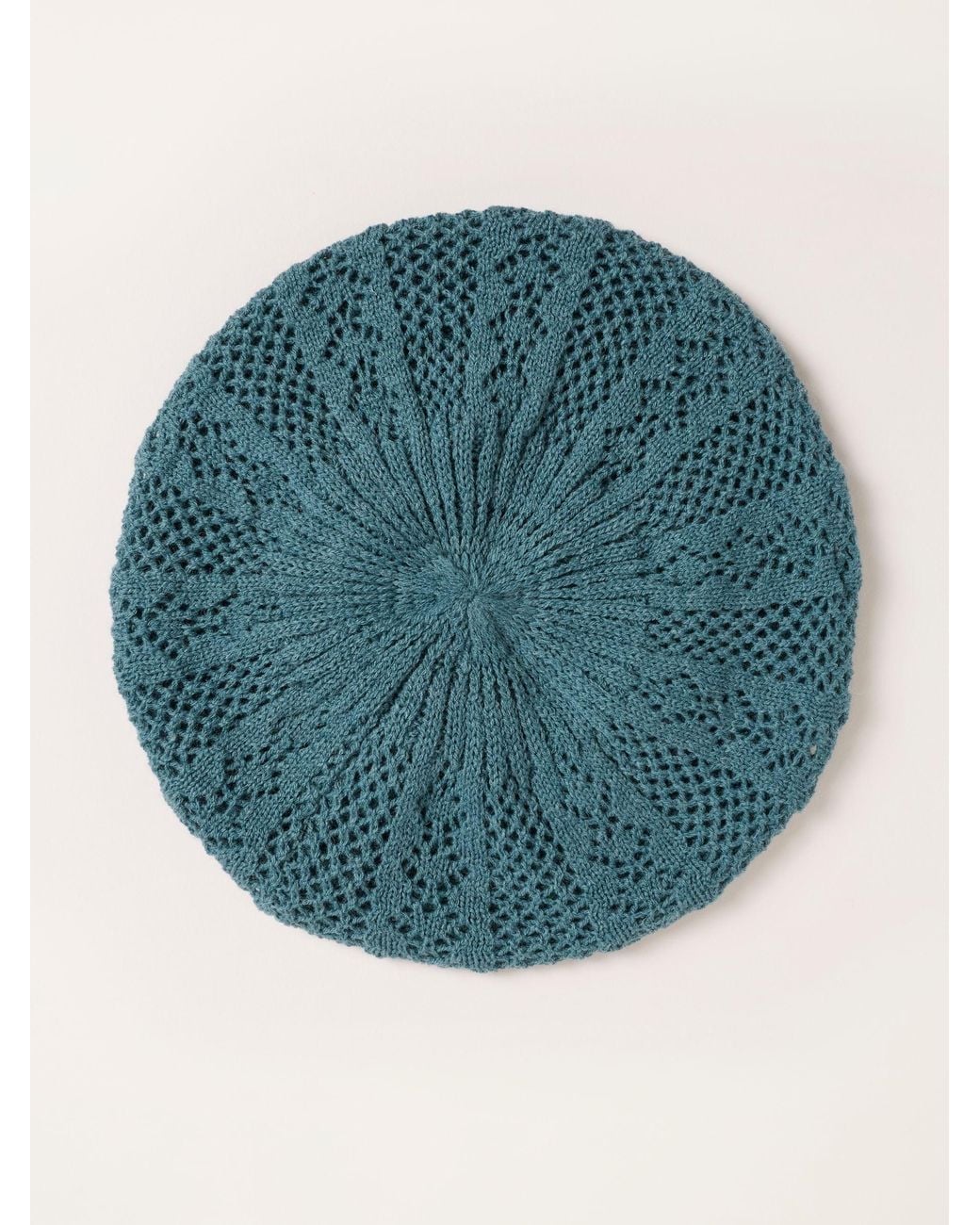 FatFace Blue Fatface Knitted Beret