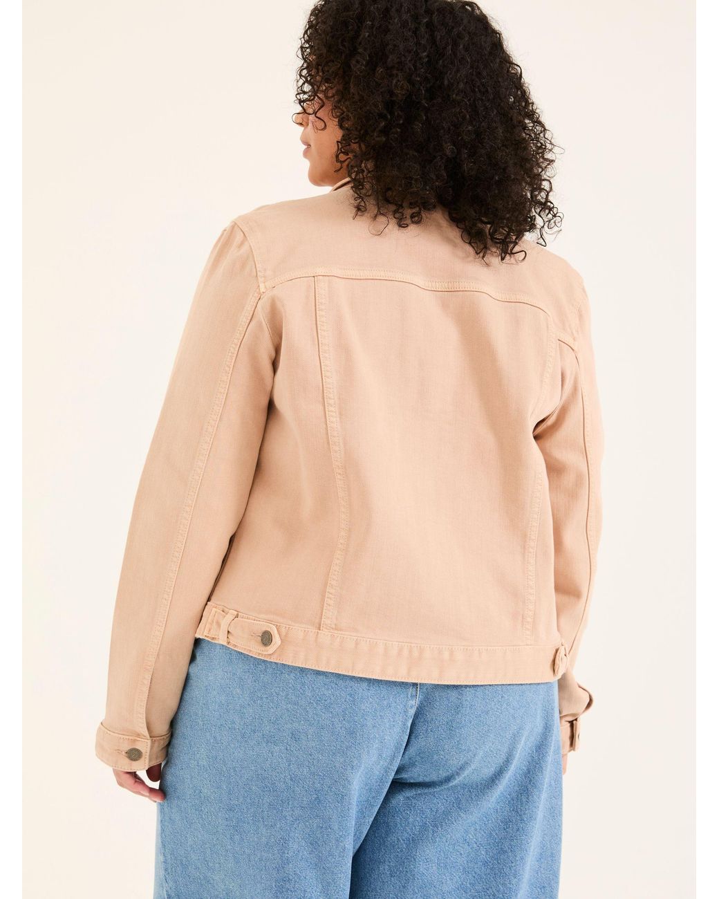 FatFace Pink Fatface Tasha Denim Jacket