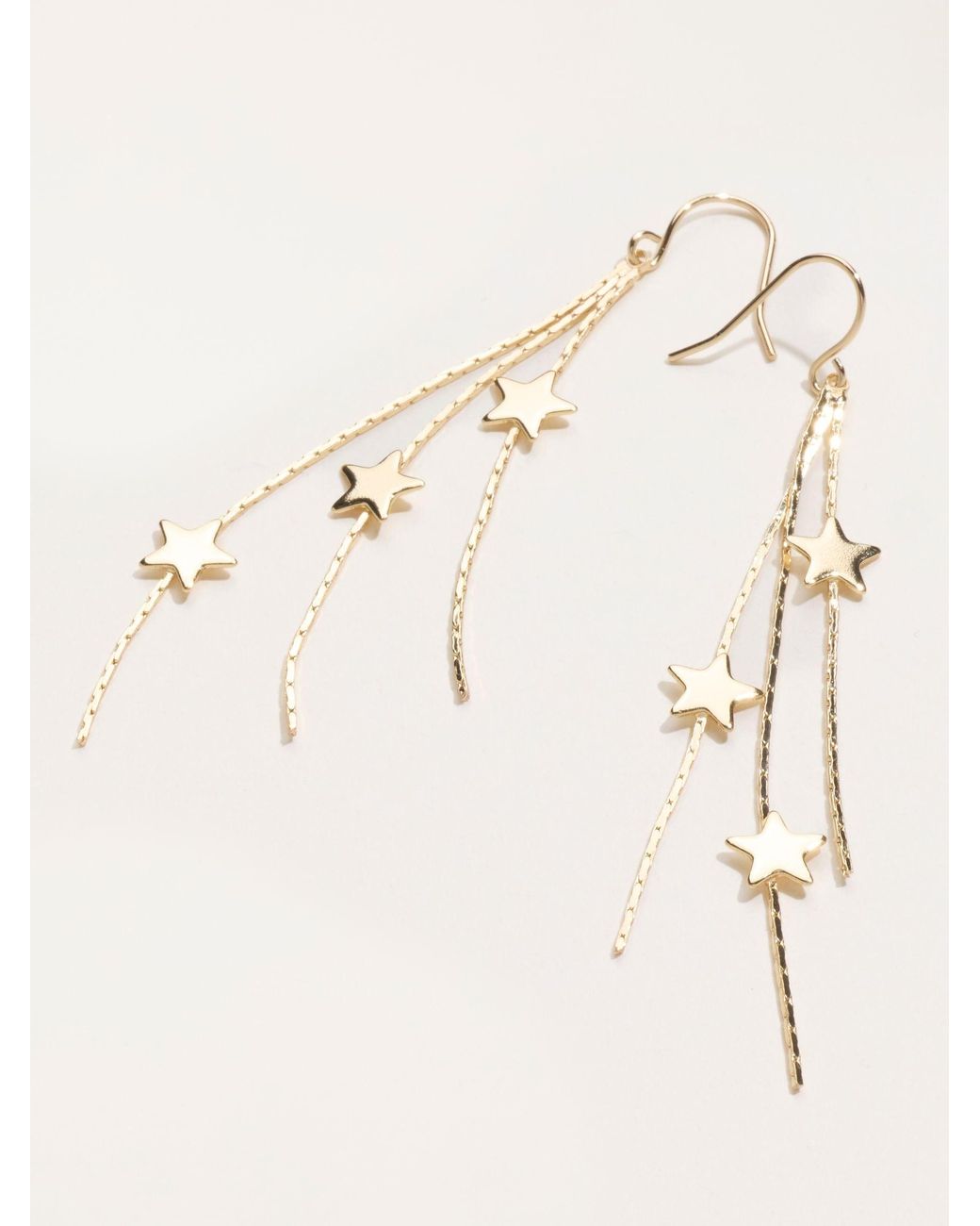 FatFace Natural Fatface Tone Star Drop Earrings