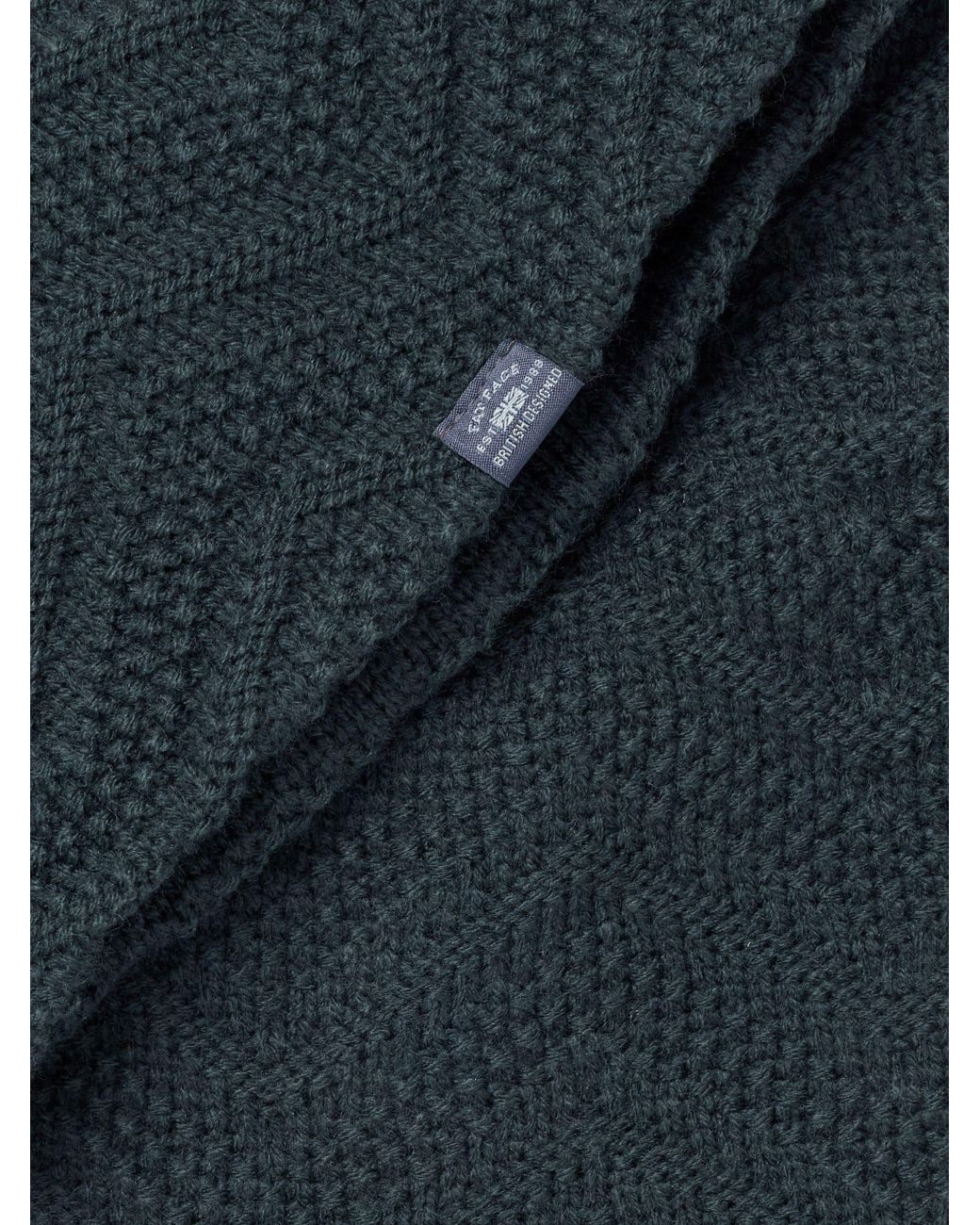 FatFace Blue Fatface Chevron Scarf for men