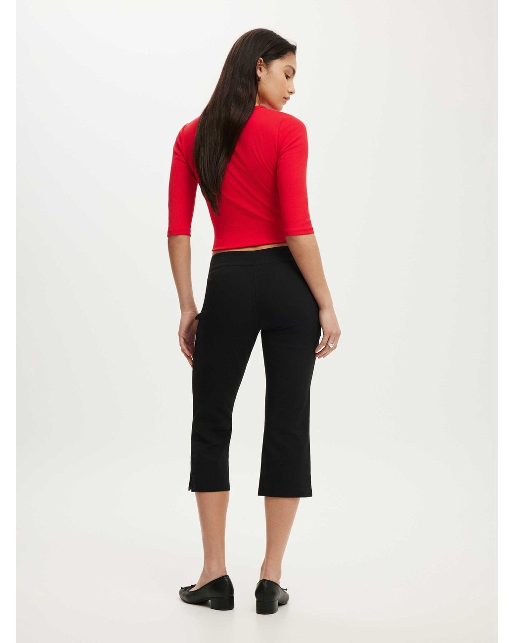 Cotton On Red Nico Capri