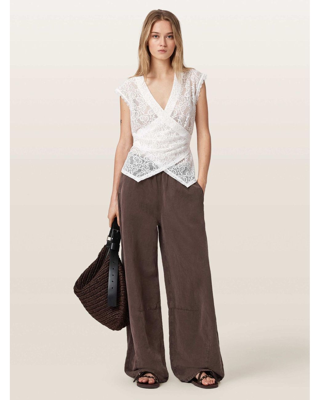 AllSaints Natural Allsaints Vera Top