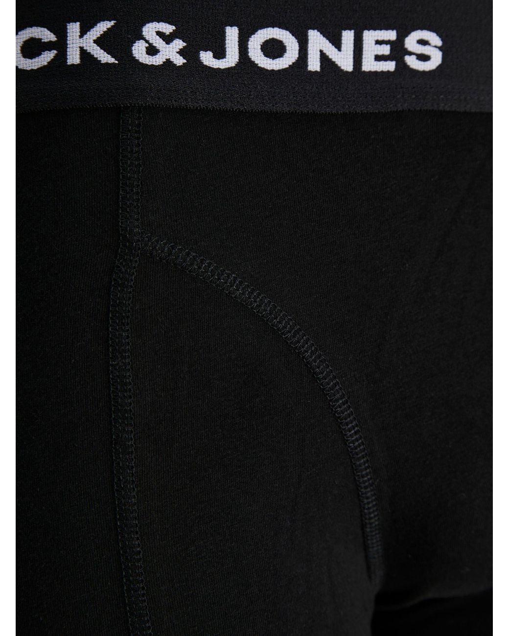 Jack & Jones Black Boxer Shorts 5 Pack for men