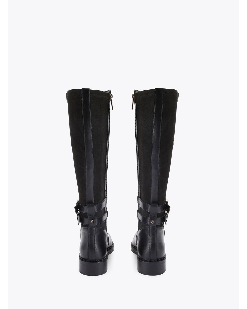 KG by Kurt Geiger Black Trying Boots