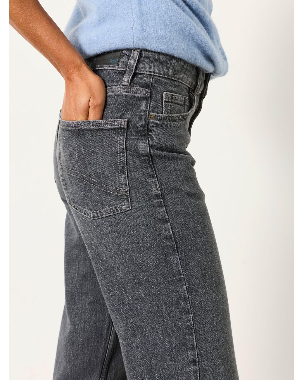 FatFace Black Marlow Taper Leg Jeans