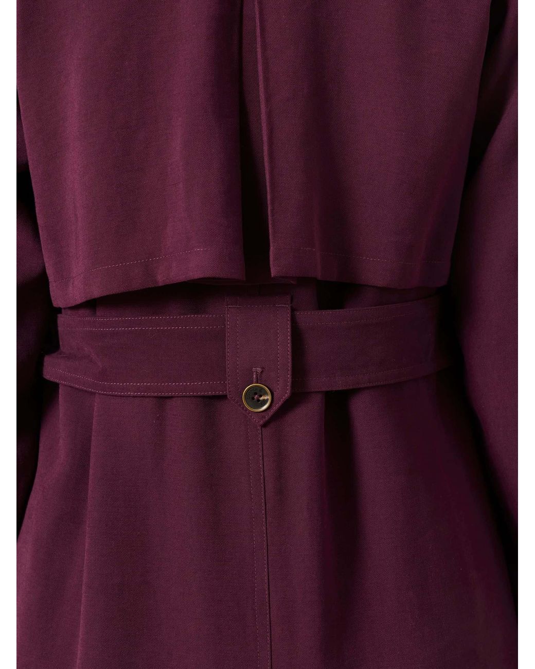 FatFace Brown Sinead Longline Trench Coat
