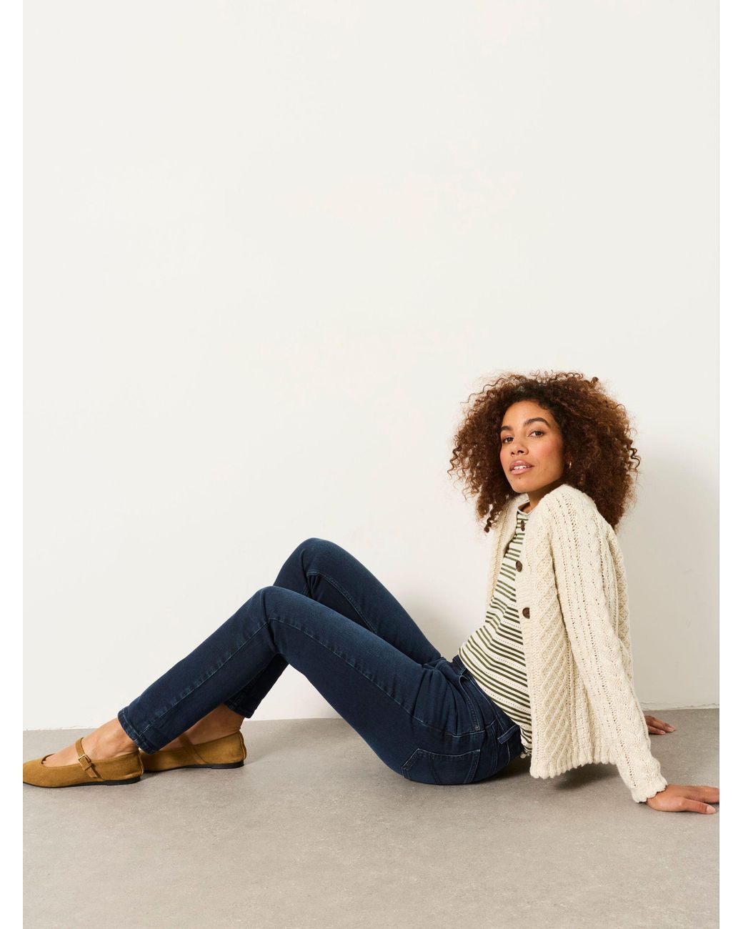 FatFace Blue Chesham Slim Jeans