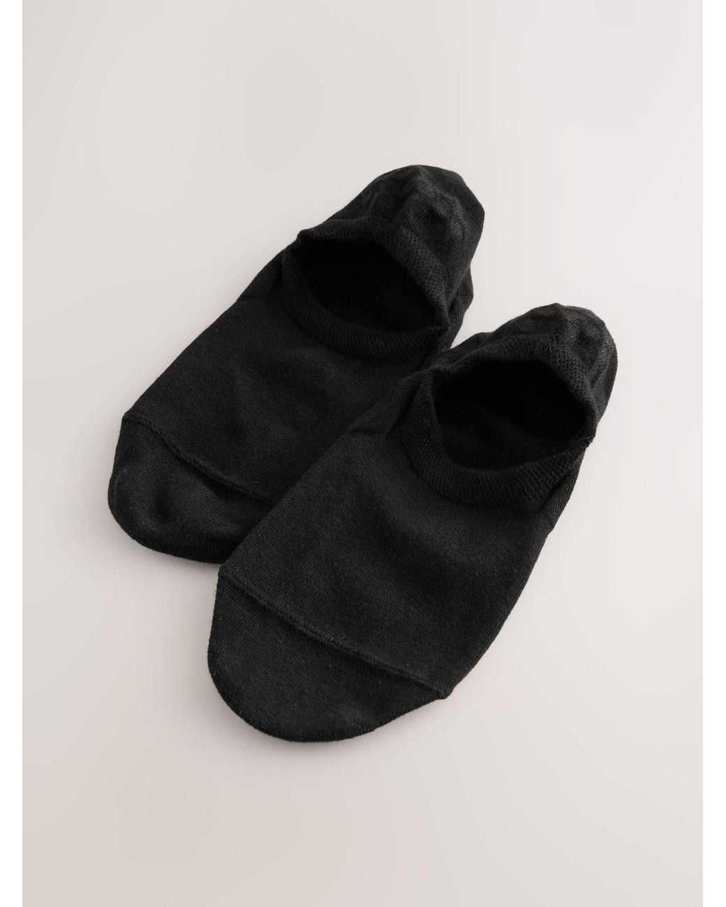 Next Black Basic Invisible Socks 3 Pack