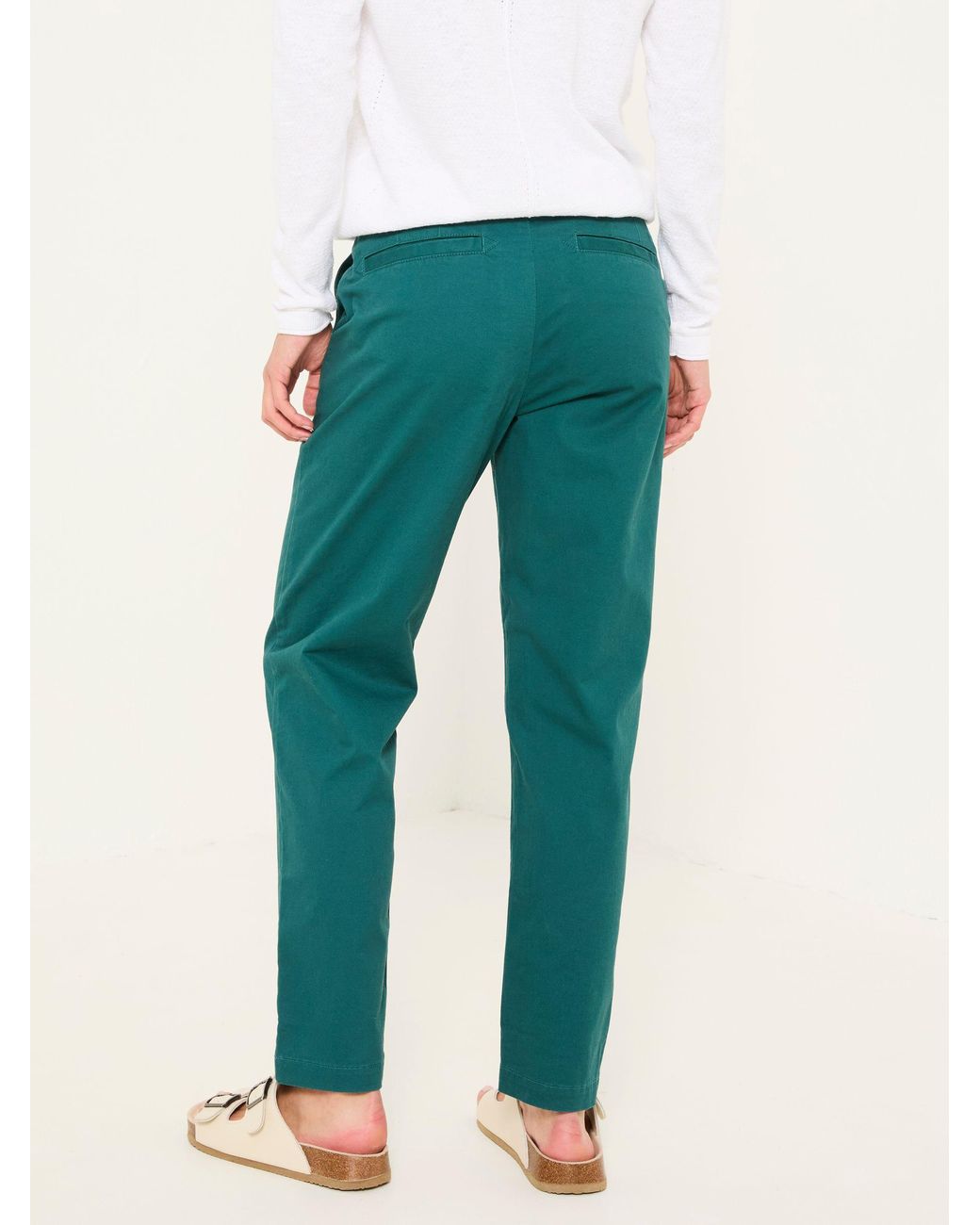 FatFace Green Rye Chino Trousers