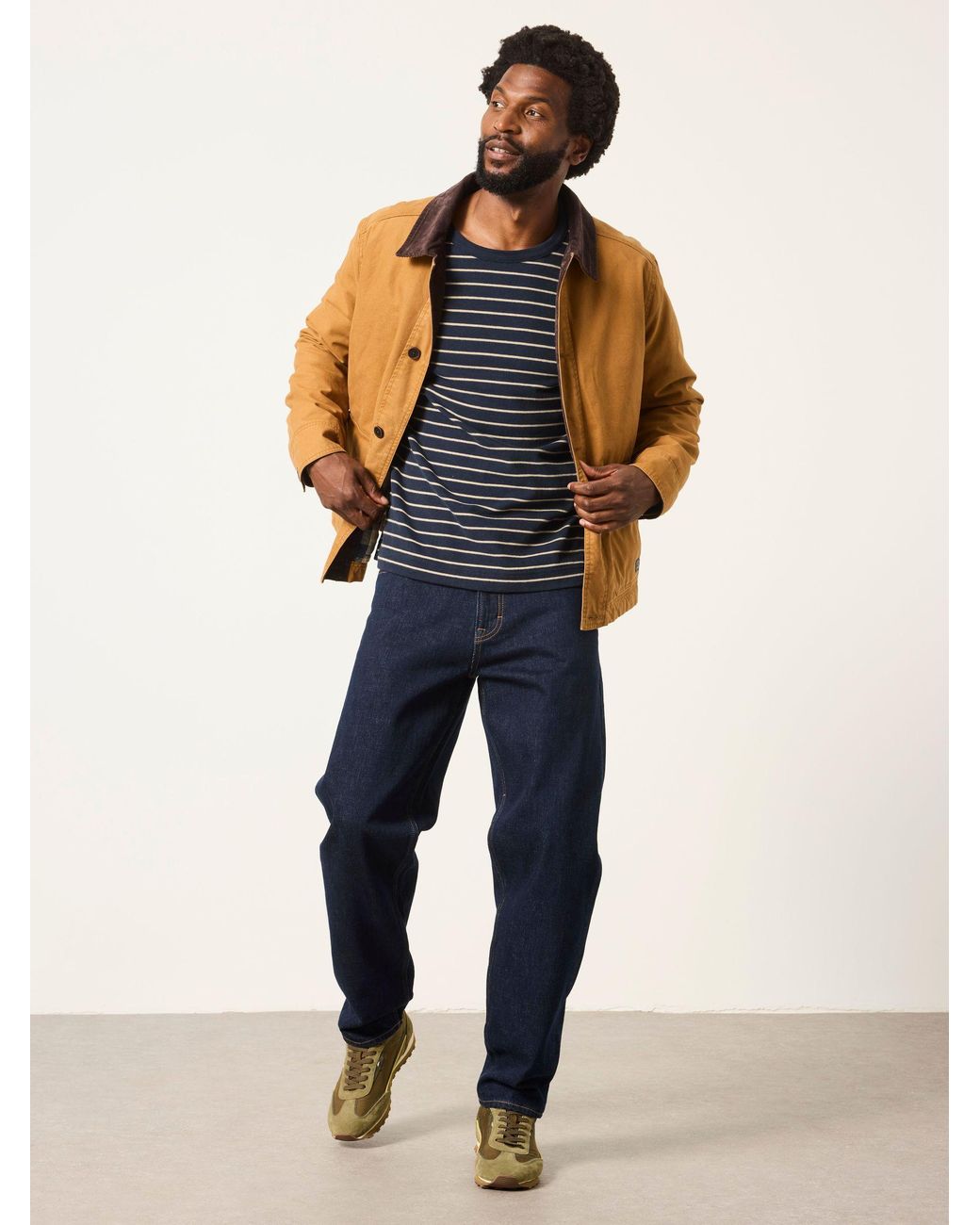 FatFace Blue Selvedge Jeans for men