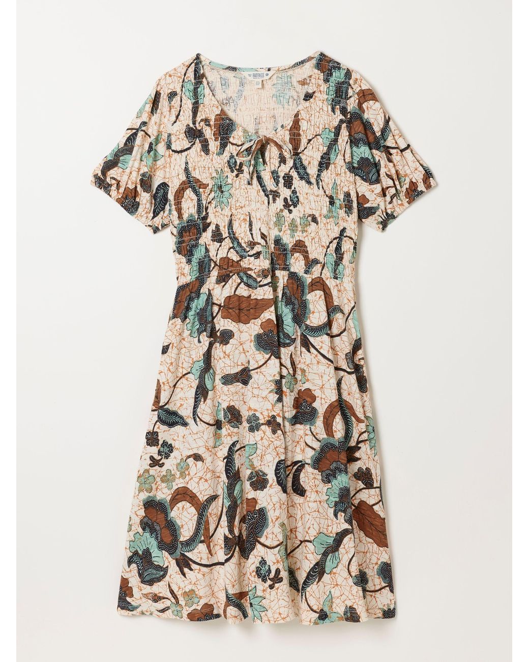 FatFace Natural Nora Petite Jersey Dress