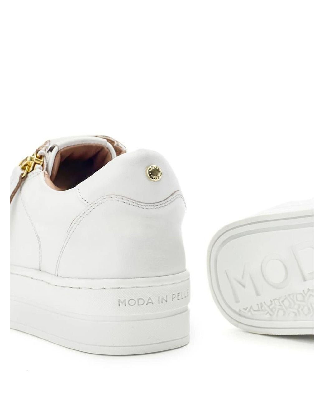 Moda In Pelle White Moda