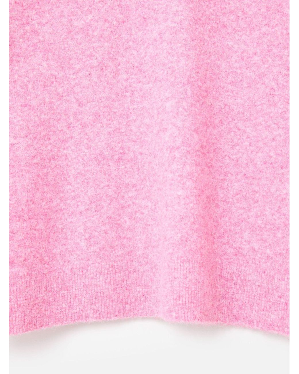 Oliver Bonas Pink Crew Neck Knitted Jumper