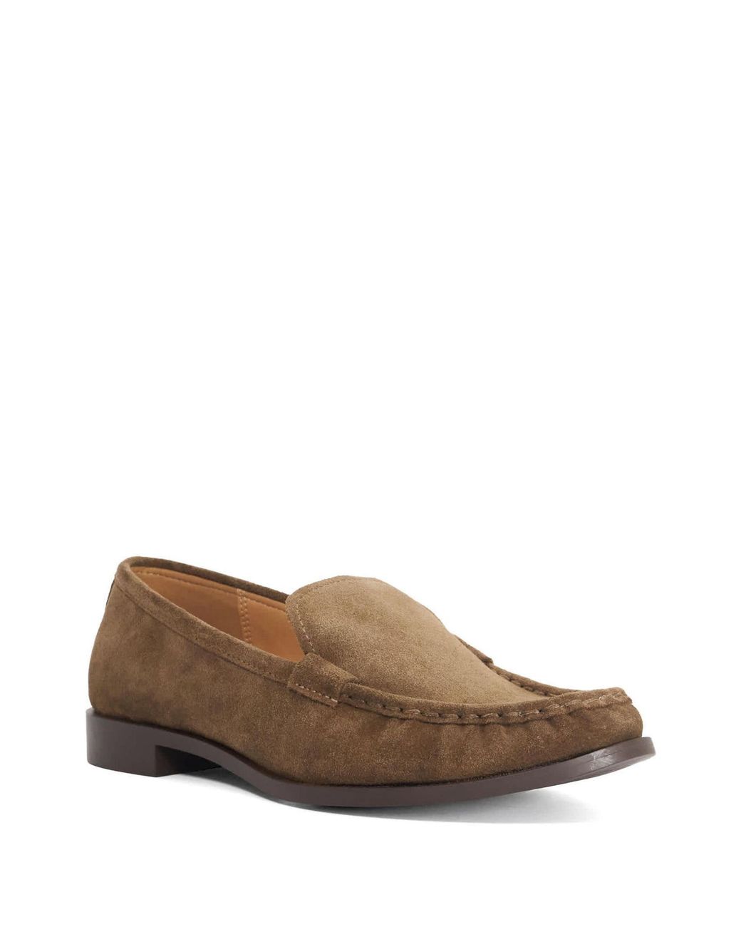 Dune Brown Grates Loafers