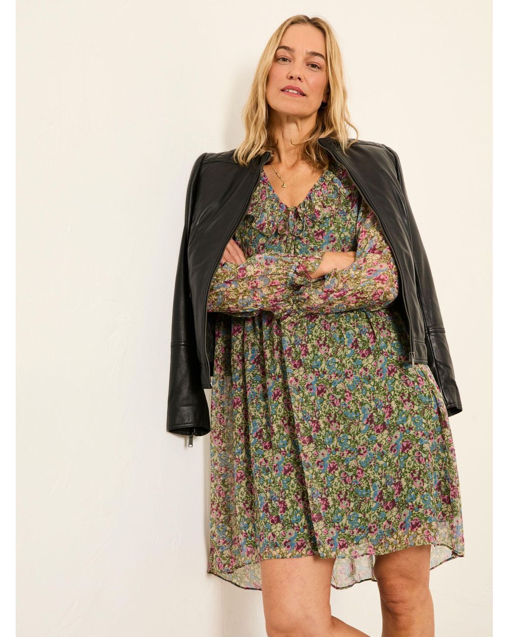 FatFace Natural Bella Petite Dress