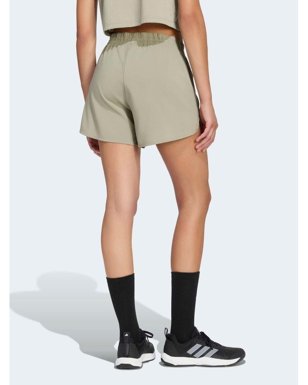 Adidas Natural Dark Workout Essentials 2In1 Shorts