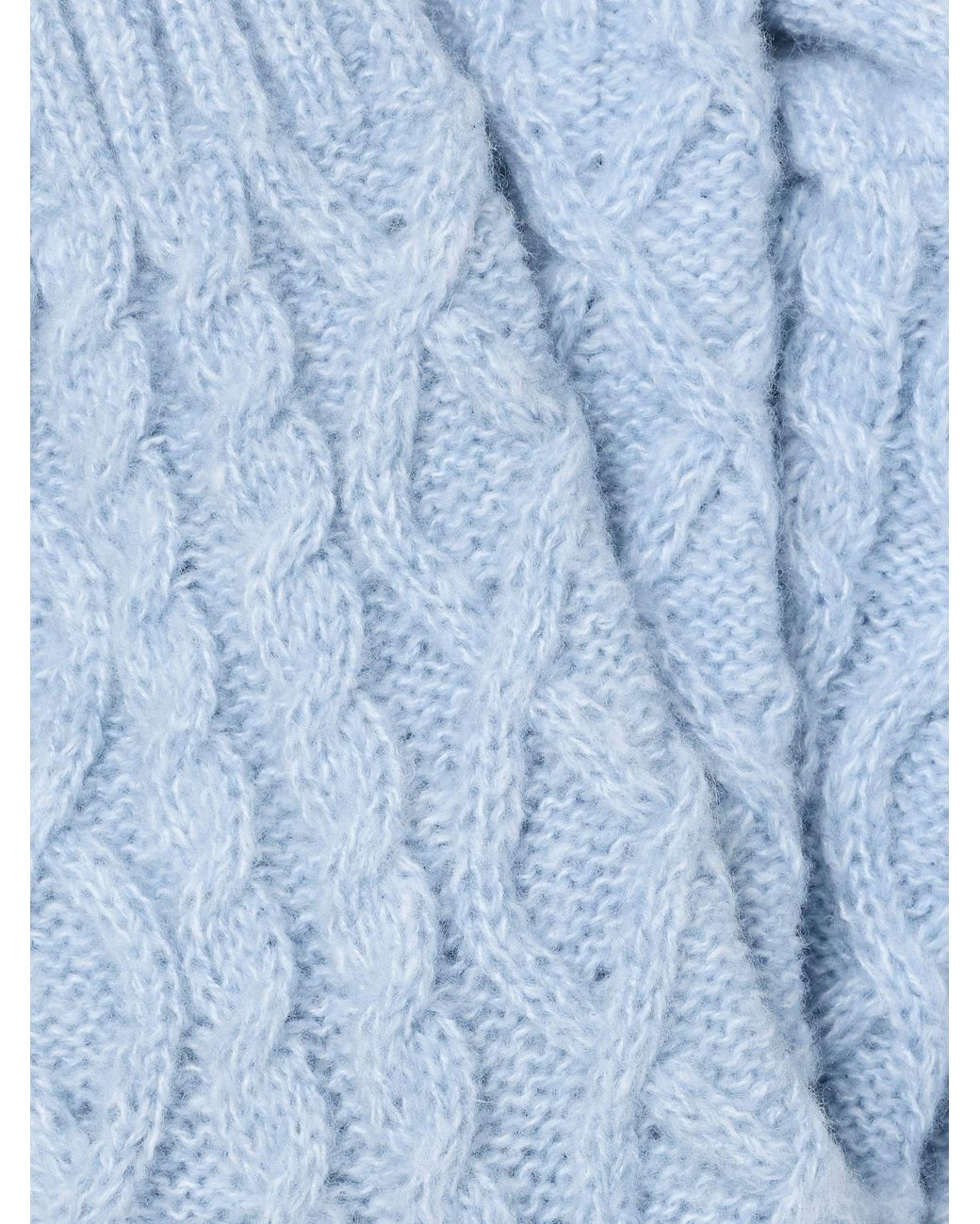 FatFace Blue Fatface Lounge Cable Socks