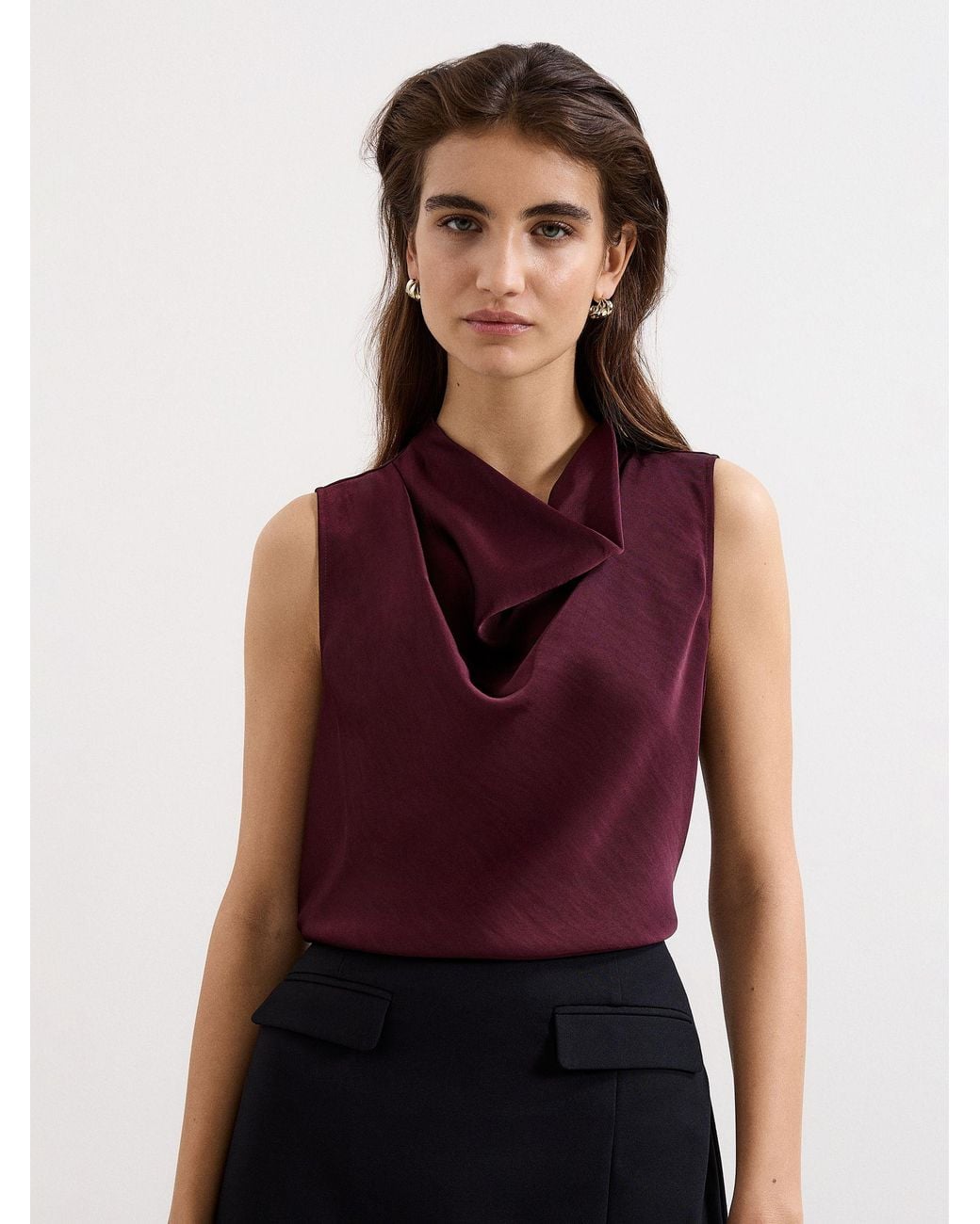 Phase Eight Purple Arwen Top