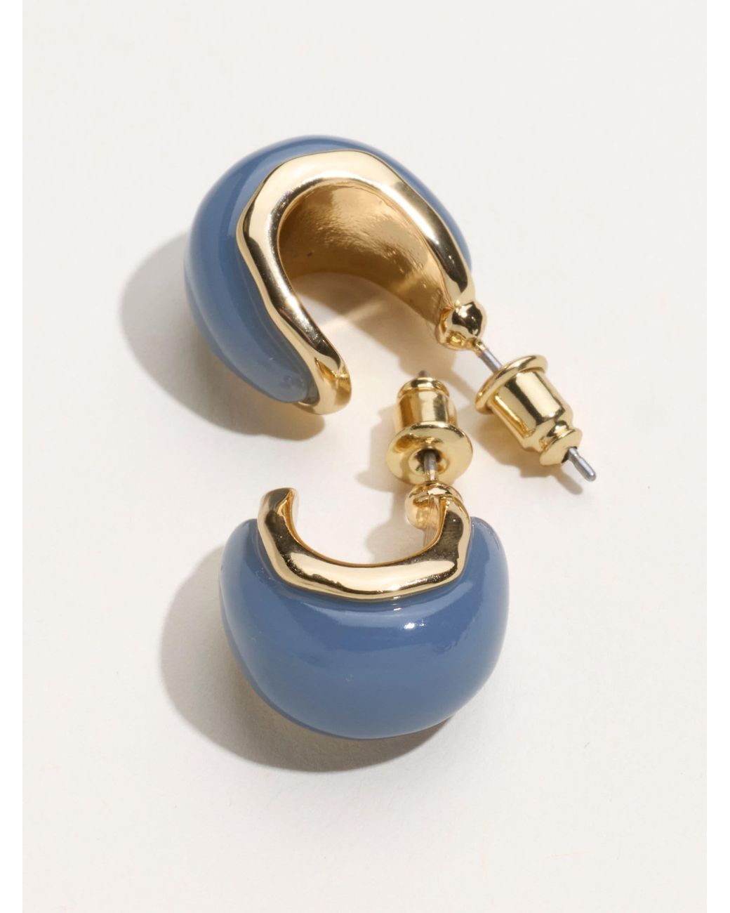 FatFace Blue Chunky Hoop Earrings