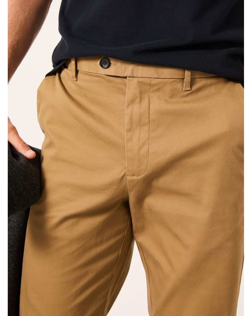 FatFace Multicolor Bosbury Tailored Fit Smart Chino Trousers for men