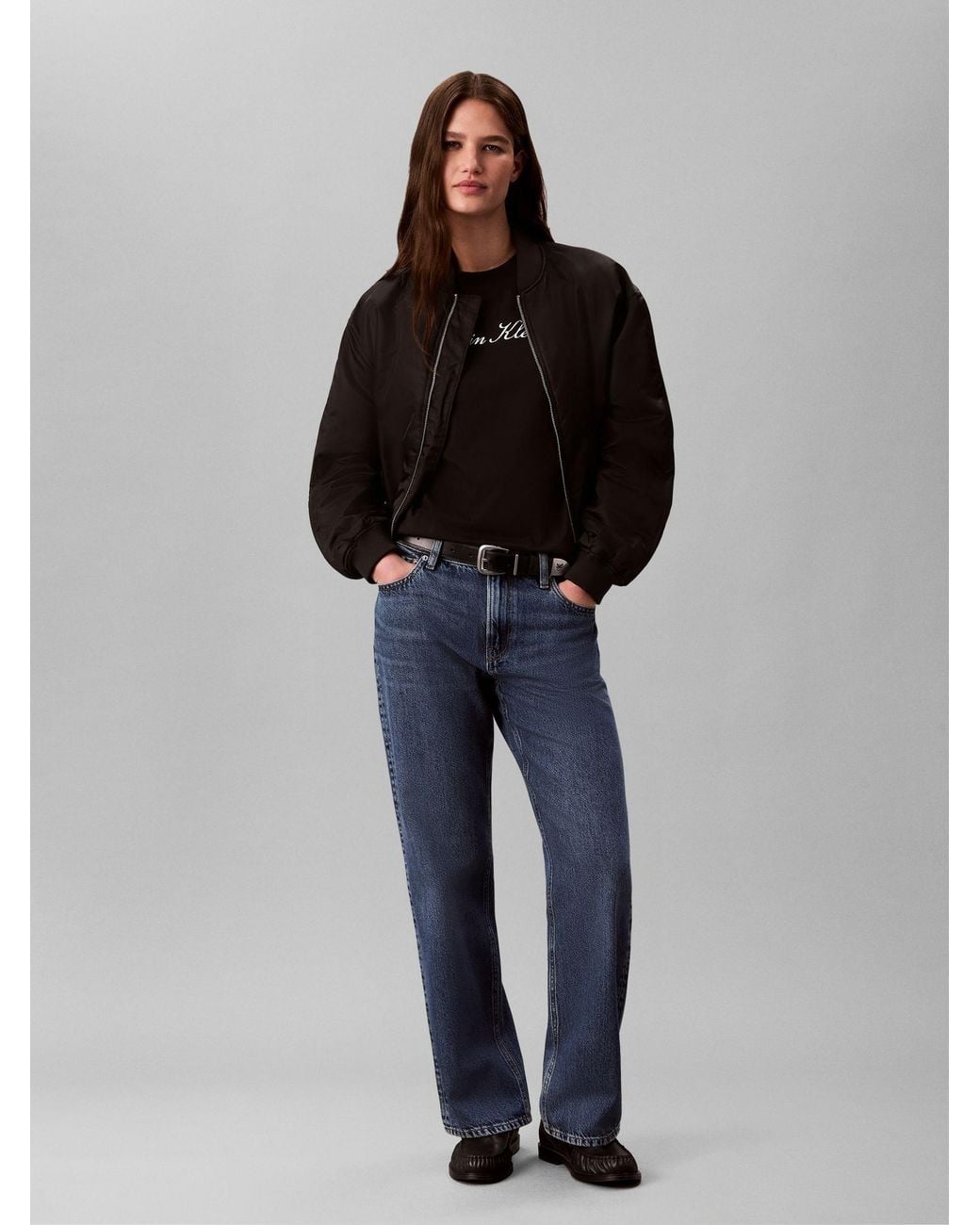 Calvin Klein Black Classic Script Logo T-Shirt