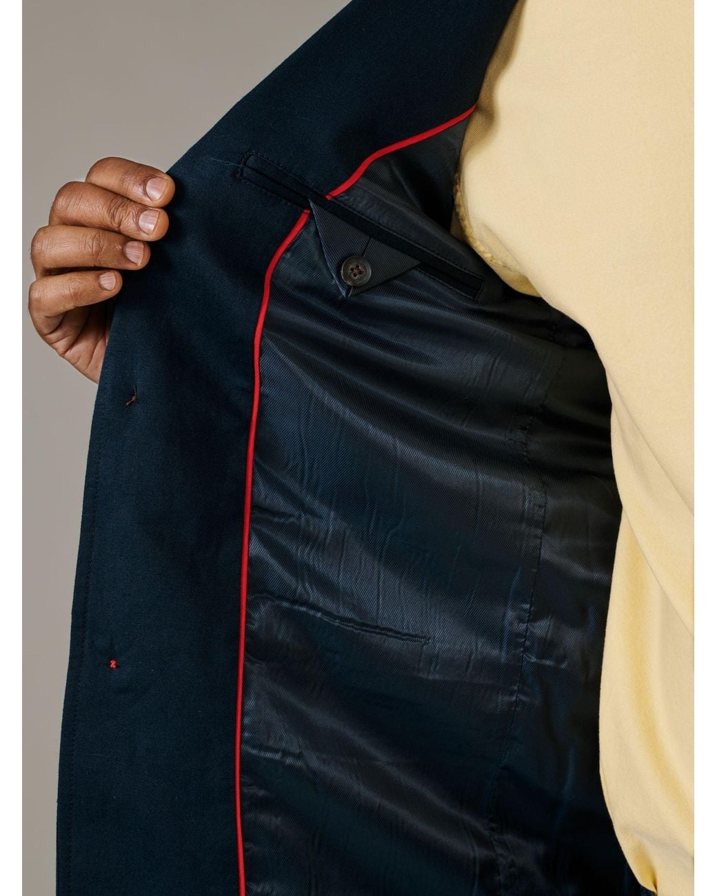 aubi Blue Pasmore Blazer for men