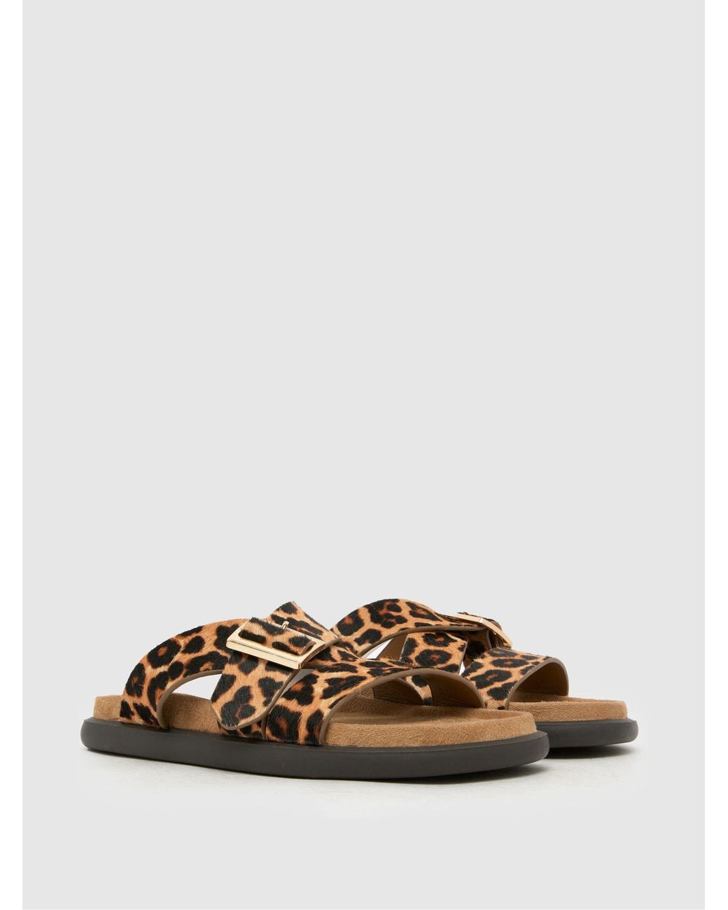 Schuh Brown Tear Leather Footbed
