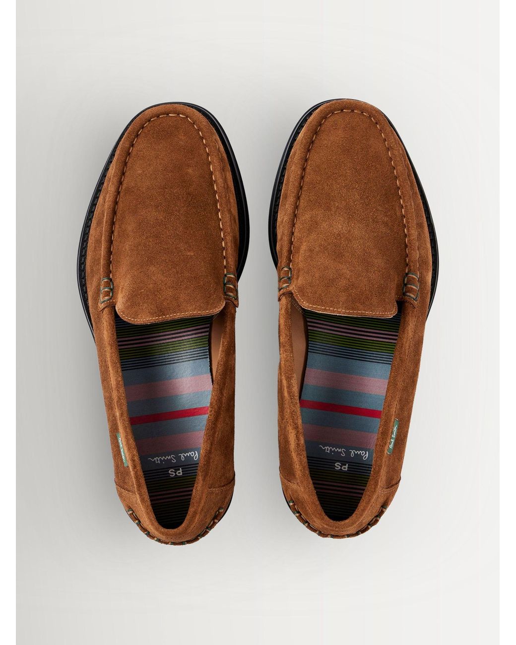 Paul Smith Brown Breton Loafers for men