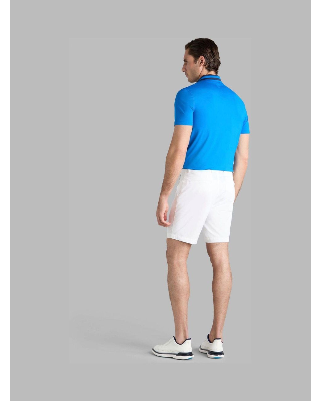 G/FORE Embroidered Logo Golf Polo Shirt in Blue for Men | Lyst