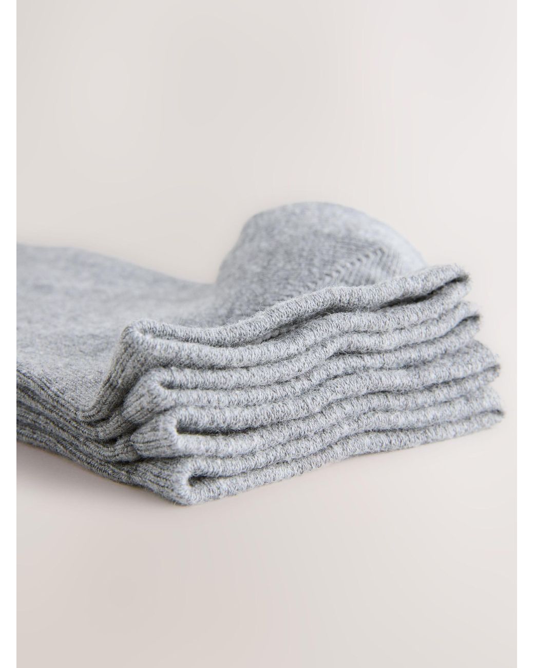 Next Gray Modal Trainer Socks 4 Pack