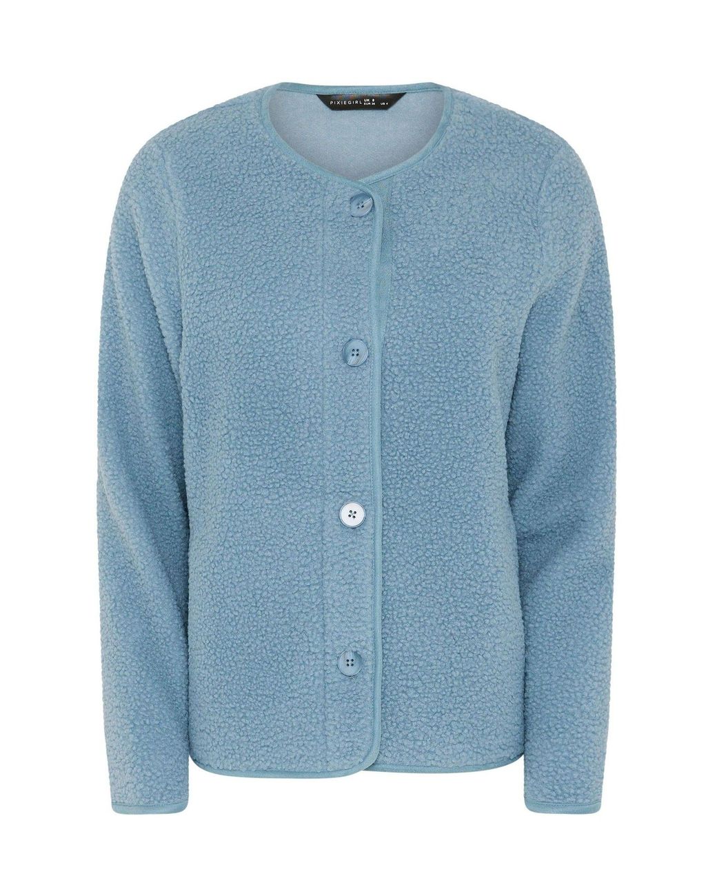 PixieGirl Petite Blue Borg Jacket