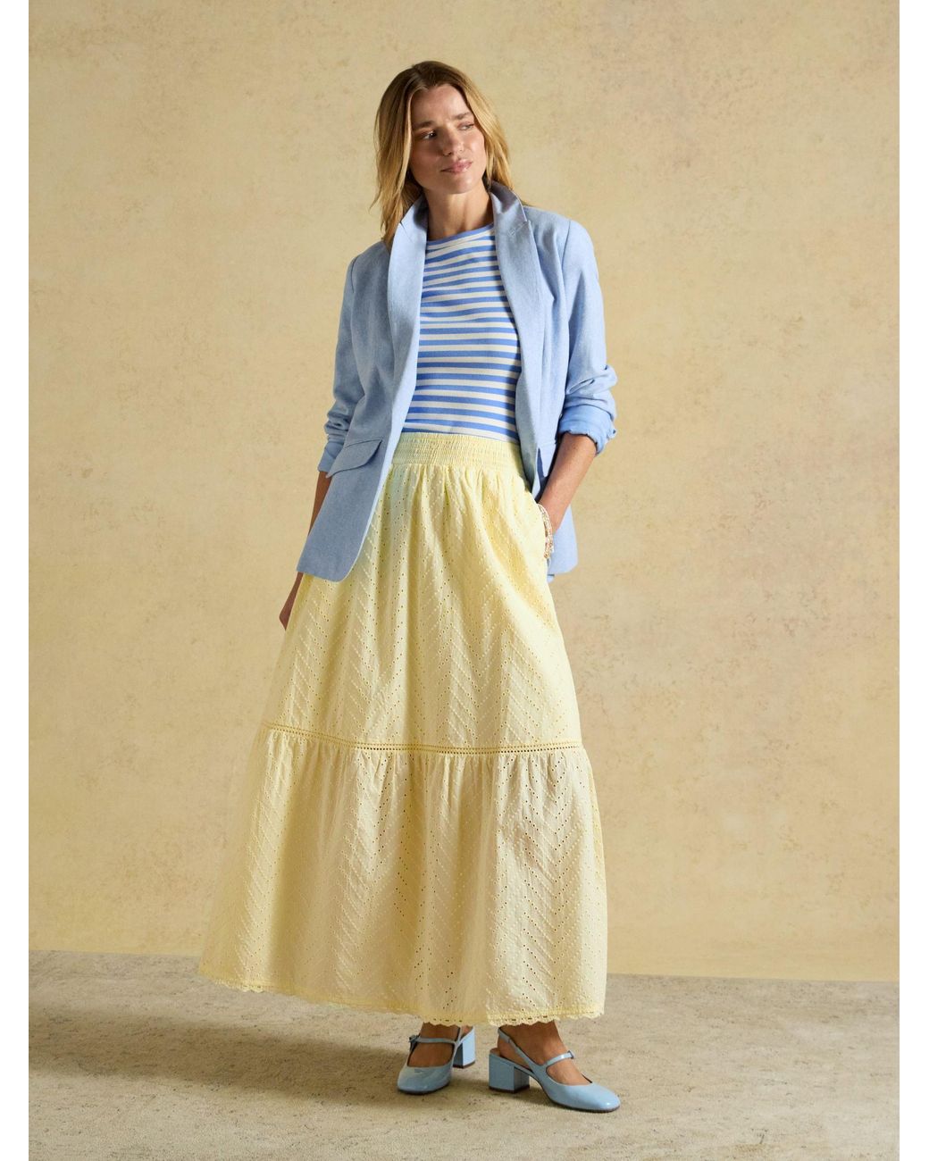 Joules Yellow Maxirock