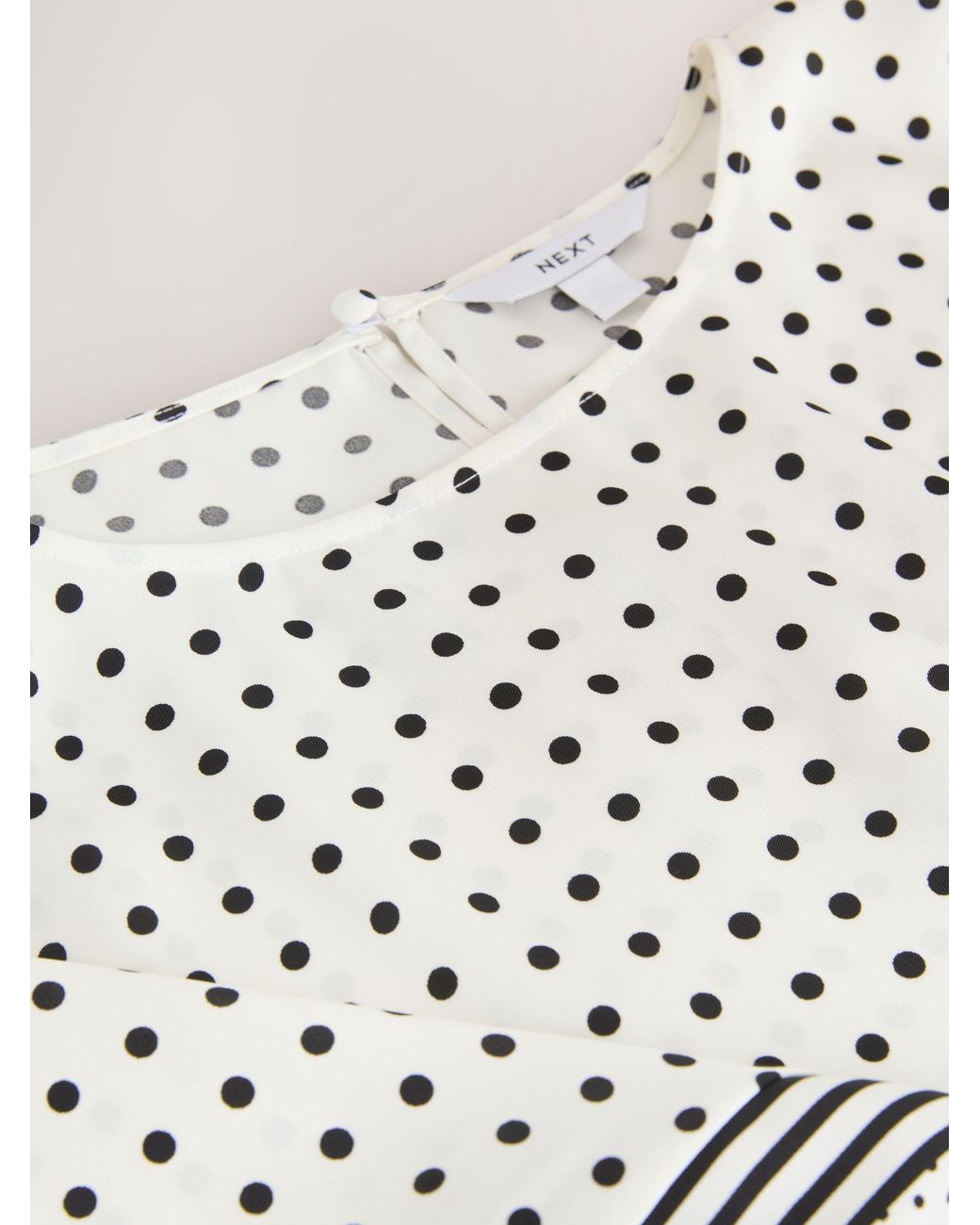 Next Natural Satin Cape Top