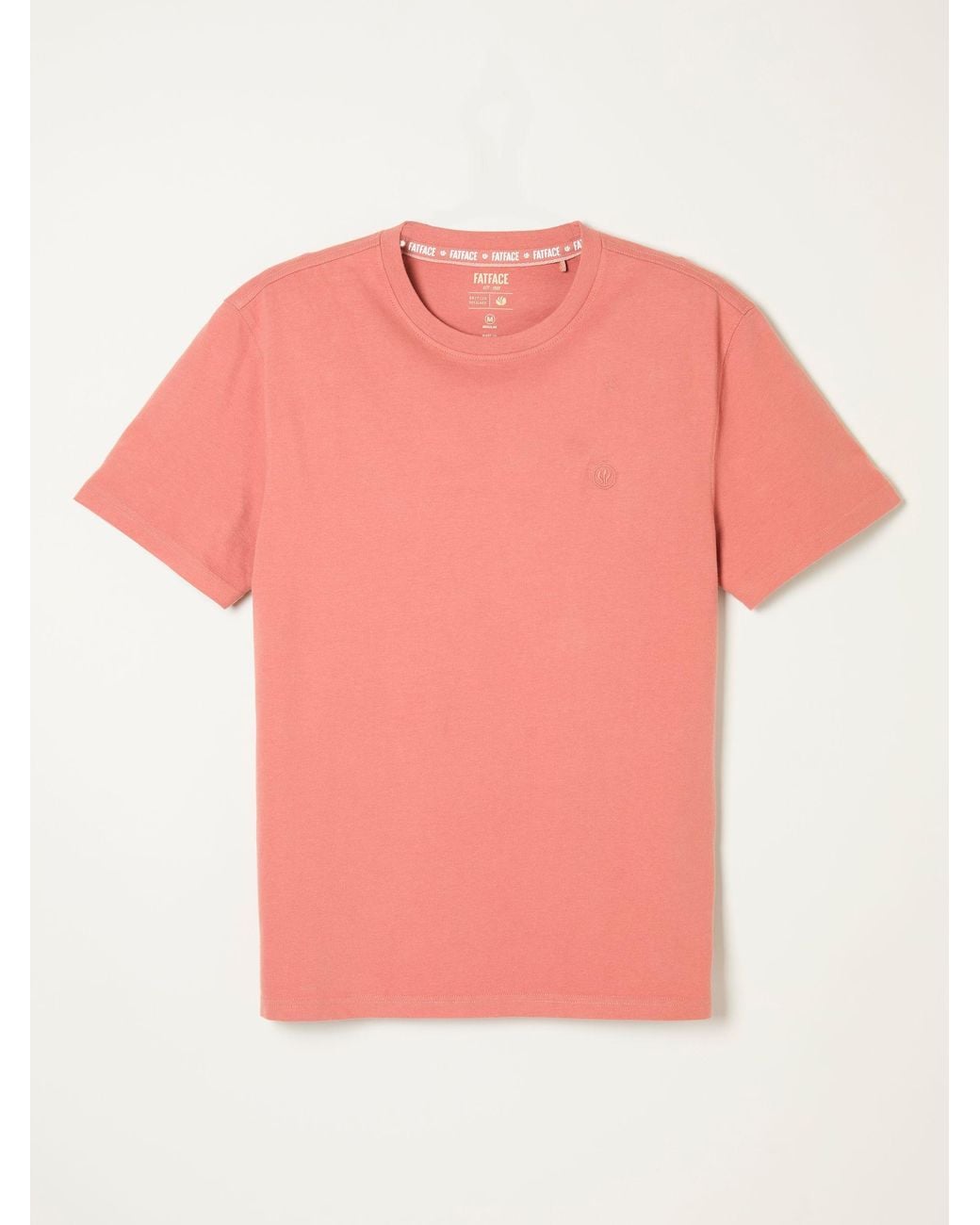 FatFace Pink Lulworth Short Sleevet-Shirt for men