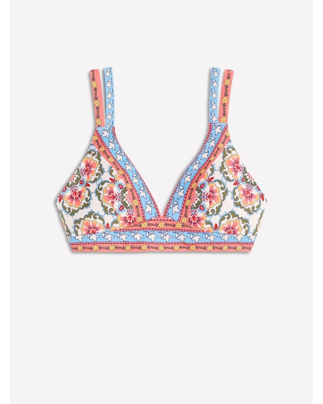 Boden Pink Arles Bikini Top