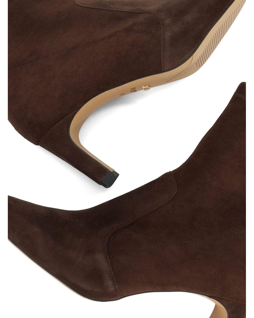 Dune Brown Olexa Ankle Boots