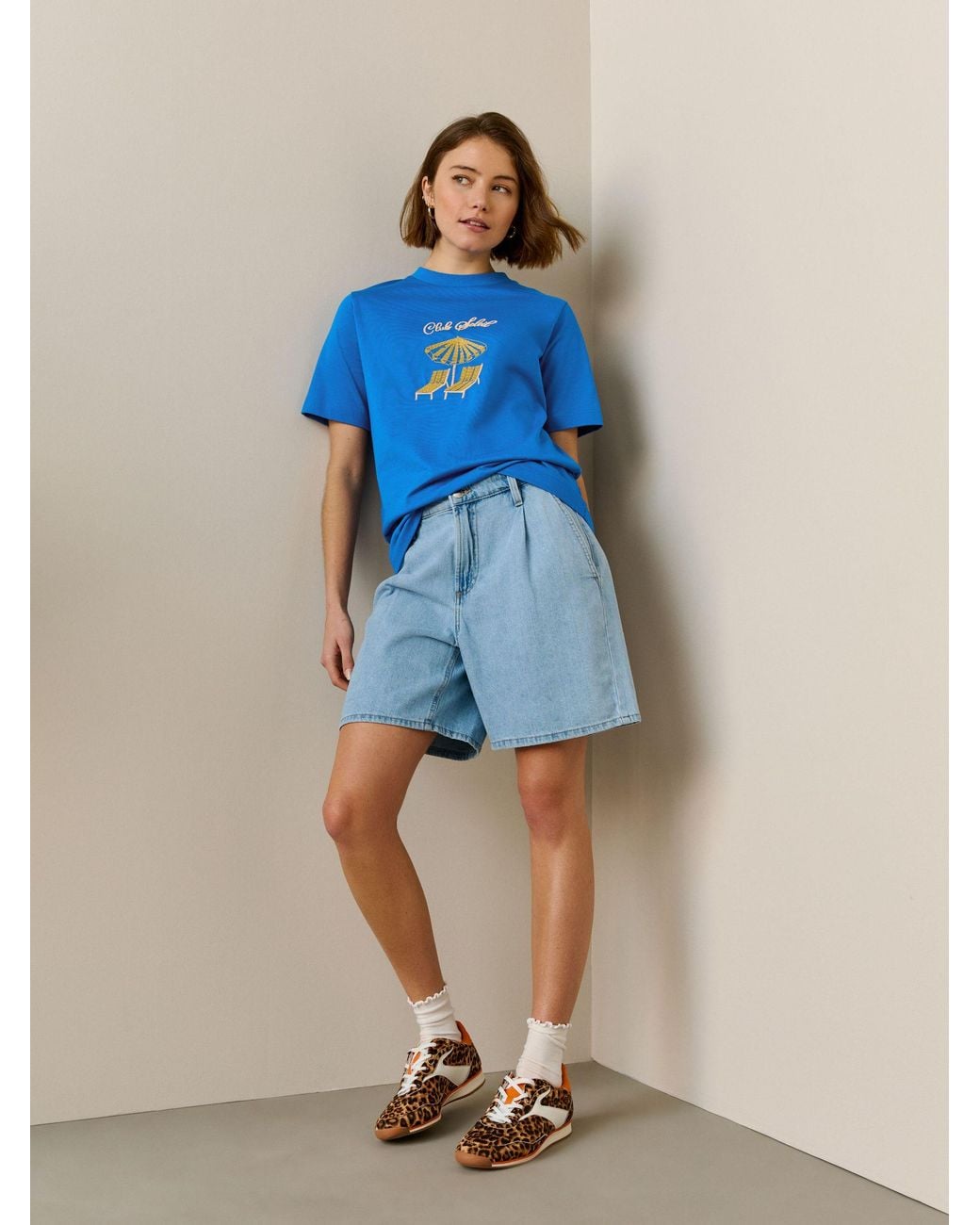 Next Blue Heavyweight Basic T-Shirts 3 Pack