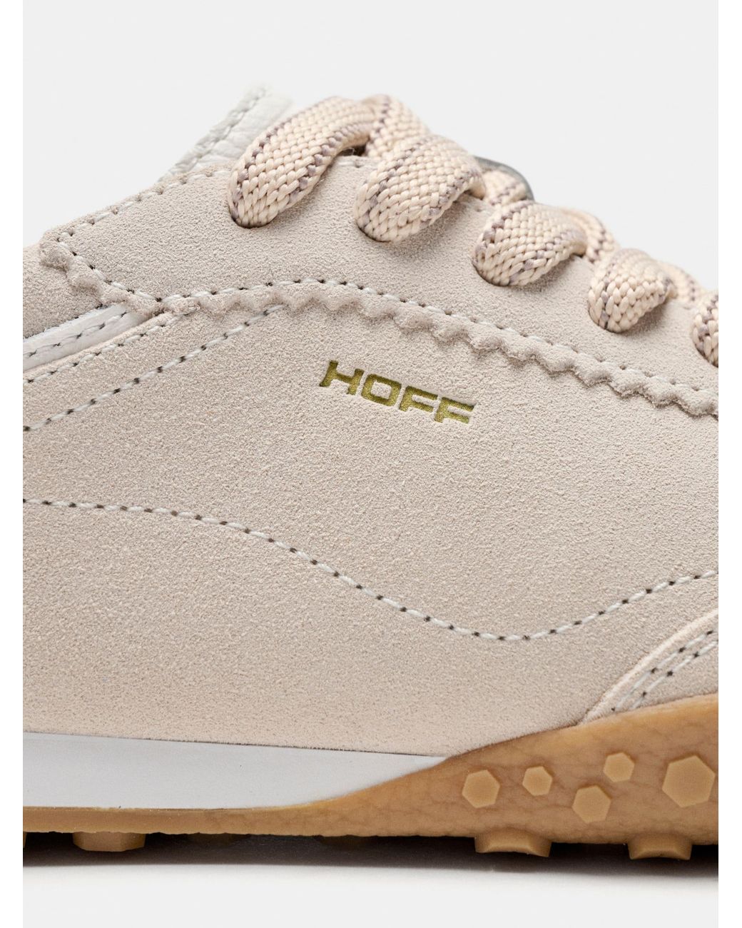 HOFF White Bridge Full Leather Trainers