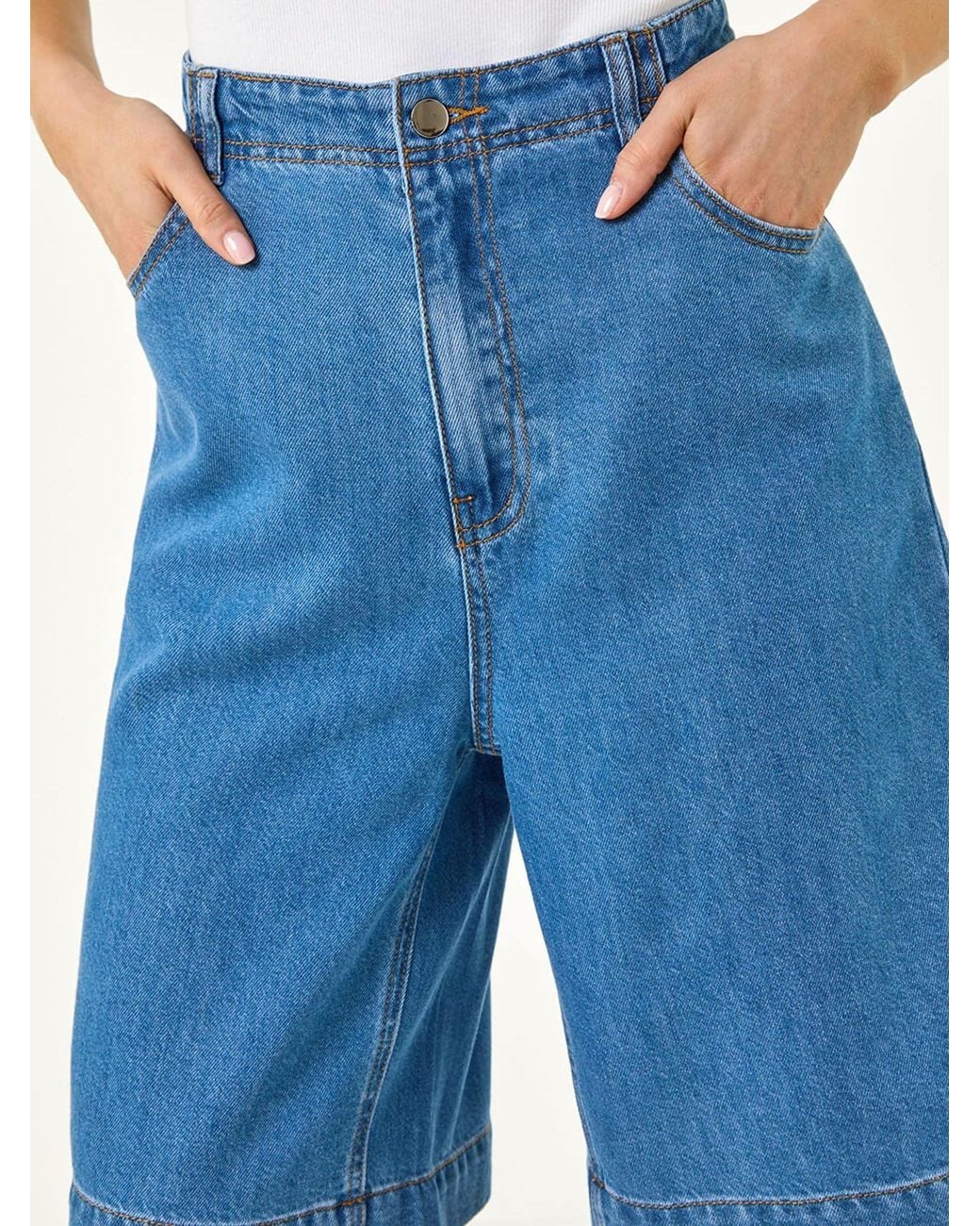 Roman Blue Pocket Shorts