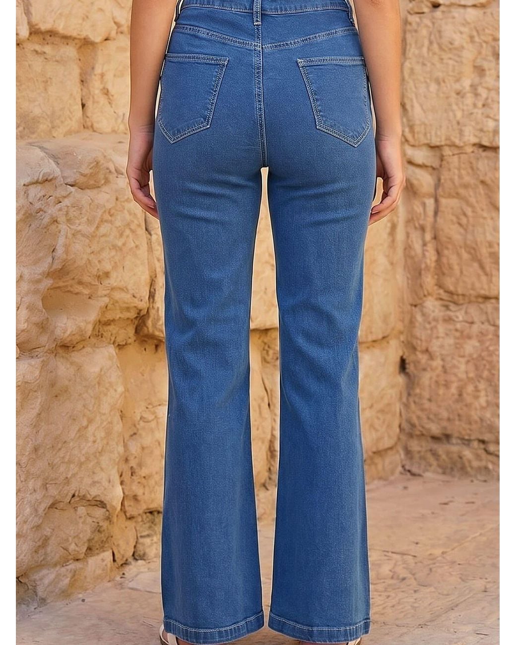 Roman Blue Bootcut Jeans
