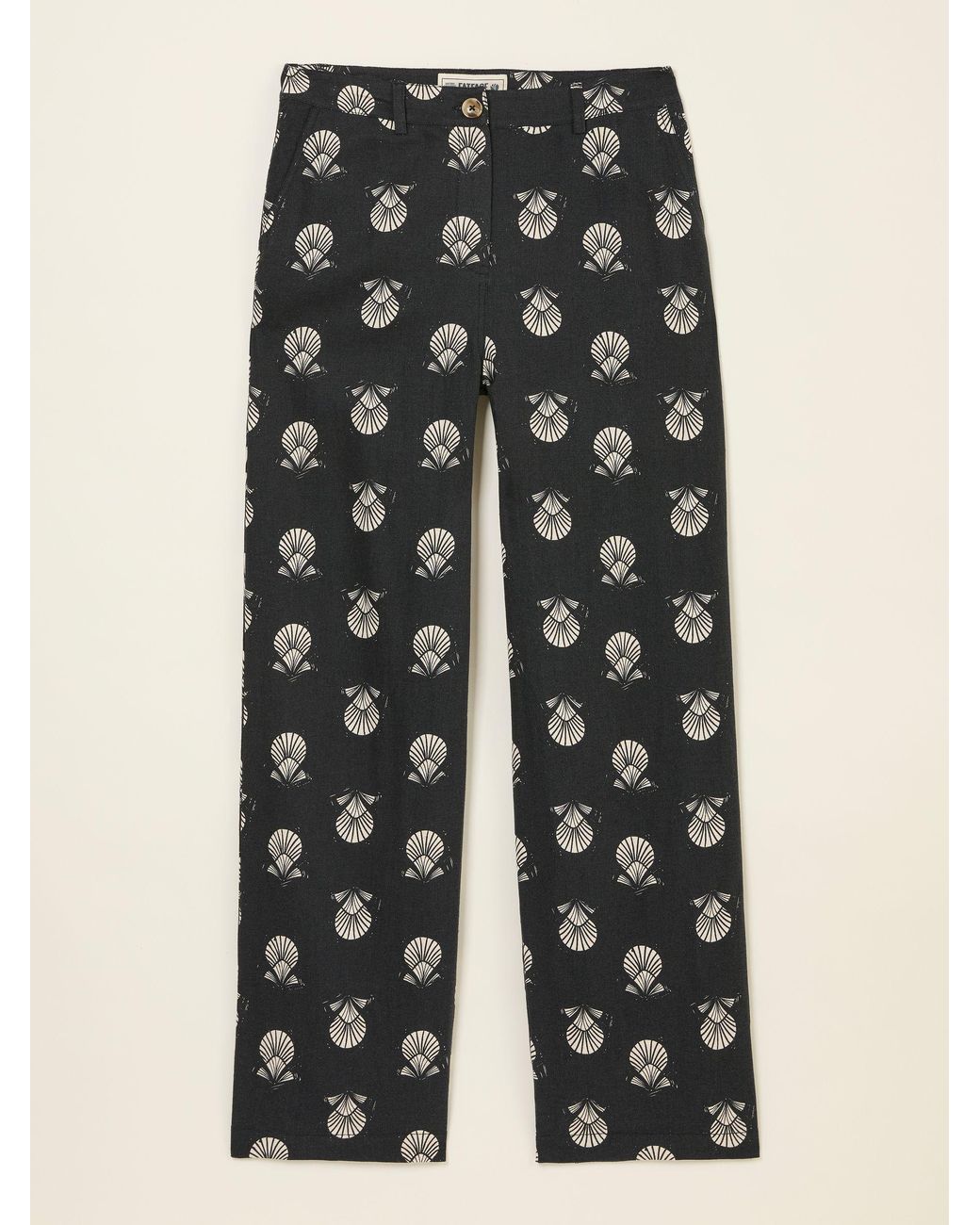 FatFace Multicolor Ellie Straight Leg Trousers