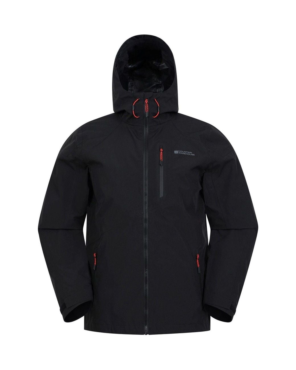 Mountain Warehouse Blue Bachill 3 Layer Waterproof Jacket for men