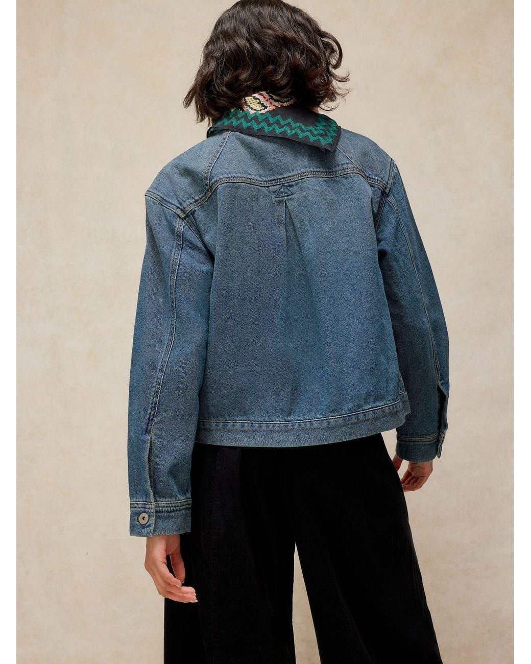 White Stuff Blue Denim Jacket