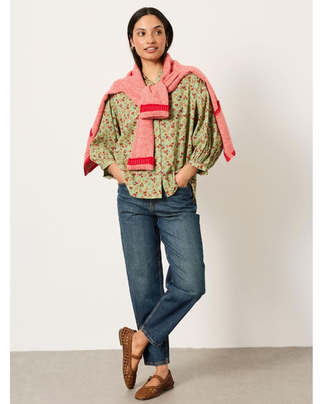 FatFace Multicolor Ellen Blouse