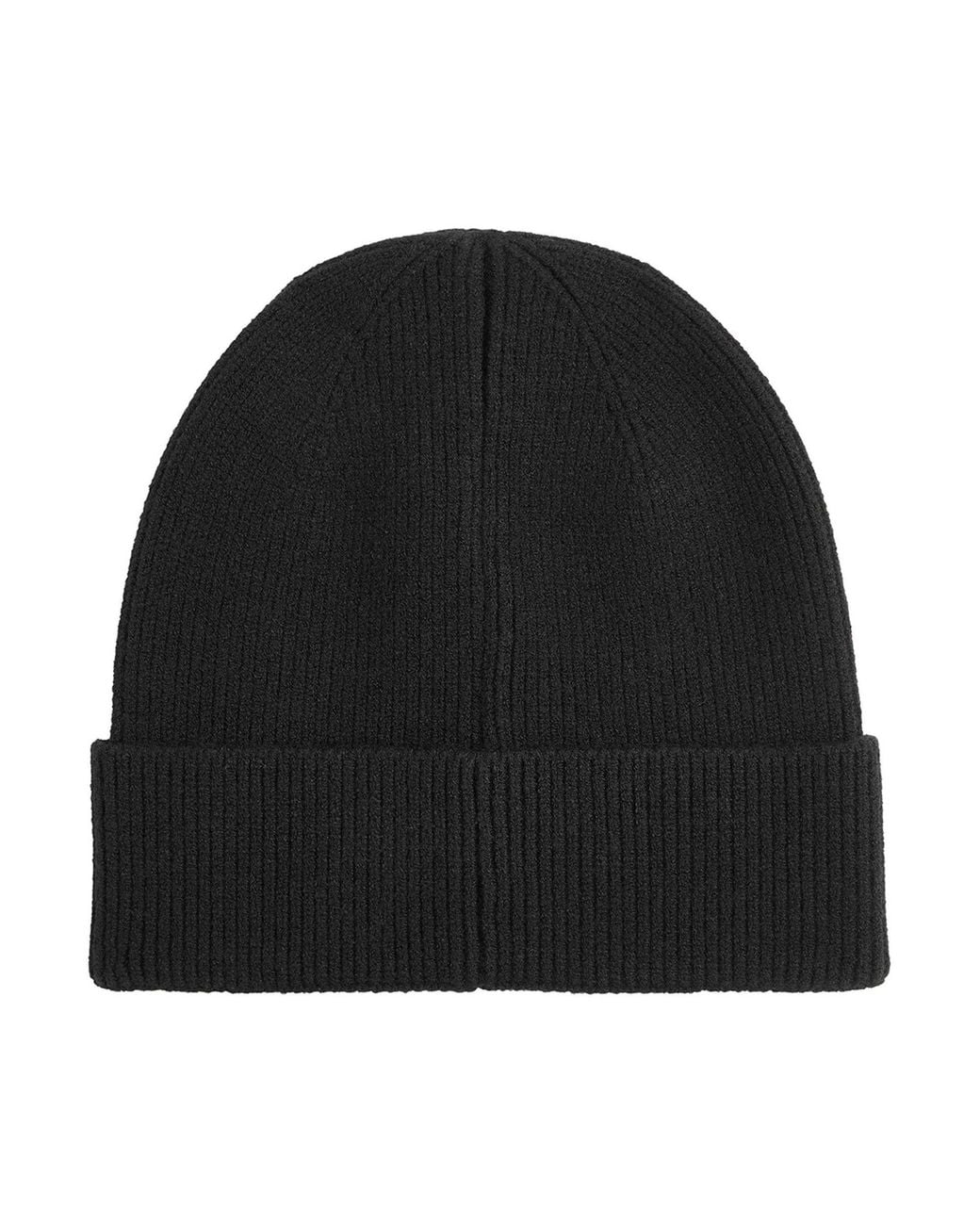 Lyle & Scott Black Beanie for men