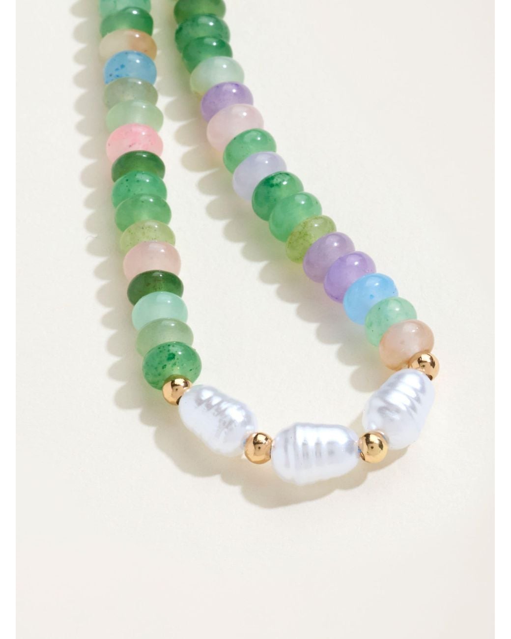 FatFace Blue Fatface Multi Colour Adjustable Stone Bracelet