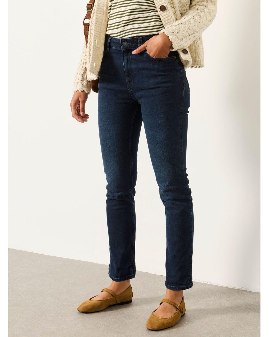 FatFace Blue Chesham Slim Jeans