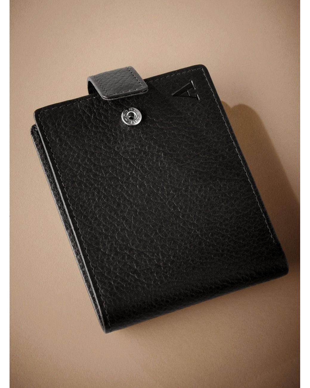 Next Black Signature Monogram Wallet for men