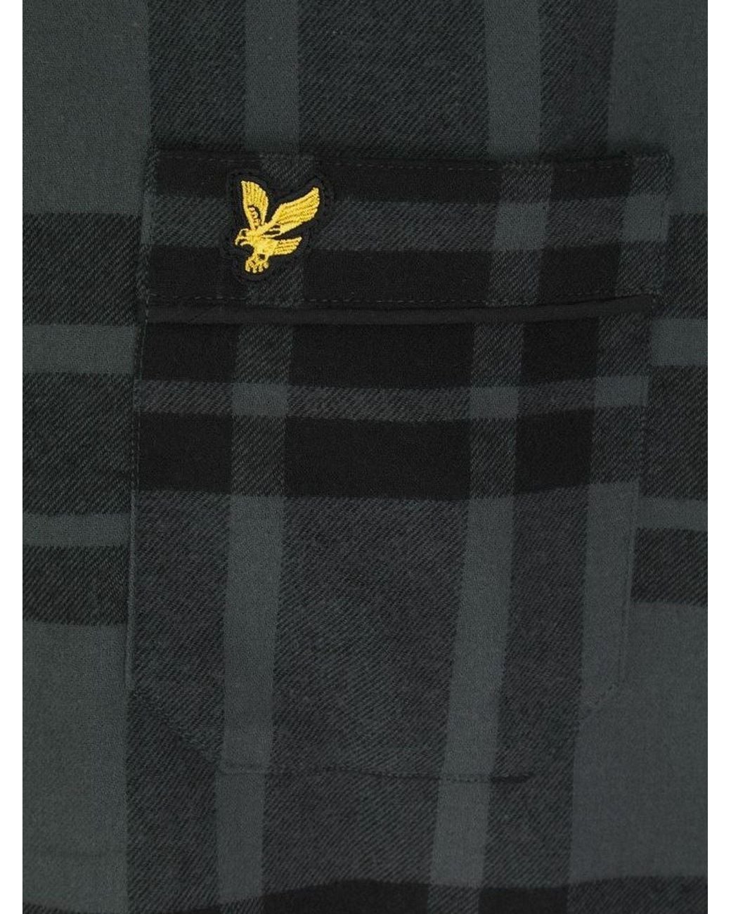 Lyle & Scott Black Julian Pyjamas Set for men